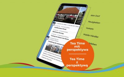 Tea Time mit perspektywa: Veranstaltungskalender für mein Dorf