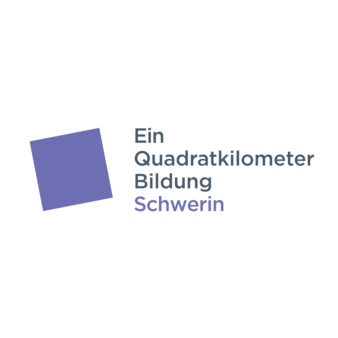 Logo des Projektes EIn Quadratkilometer Bildung Schwerin
