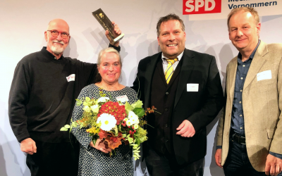 Bündnis „Wage Mut“ gewinnt Johannes-Stelling-Preis 2022 der SPD-Landtagsfraktion MV