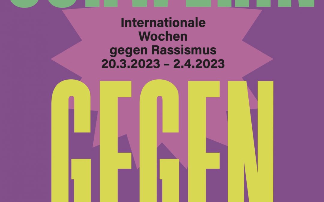 Internationale Wochen gegen Rassismus in Schwerin vom 20. März bis 2. April