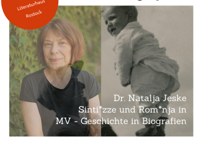 Politischer Donnerstag im Literaturhaus Rostock am 14. September mit Dr. Natalja Jeske