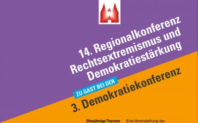 14. Regionalkonferenz Rechtsextremismus und Demokratiestärkung – Jetzt anmelden!