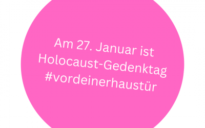 Am 27. Januar ist Holocaust-Gedenktag – Geschichtswerkstatt zeitlupe lädt ein!