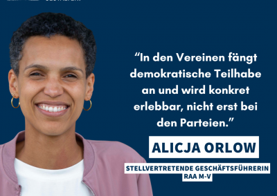 Demokratie beginnt vor Ort – Ein Gespräch mit Alicja Orlow