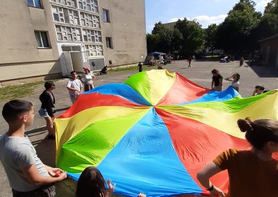 Begegnungsfest an der Gemeinschaftsunterkunft in Teterow